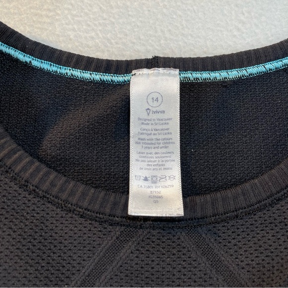 Ivivva Girls Fly Tech Short Sleeve T Shirt Size 14 by Lululemon - Picture 8 of 11